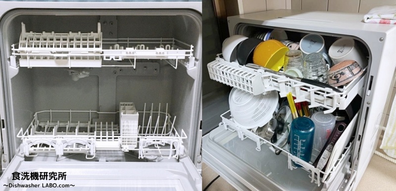 パナソニック食洗機　収納画像